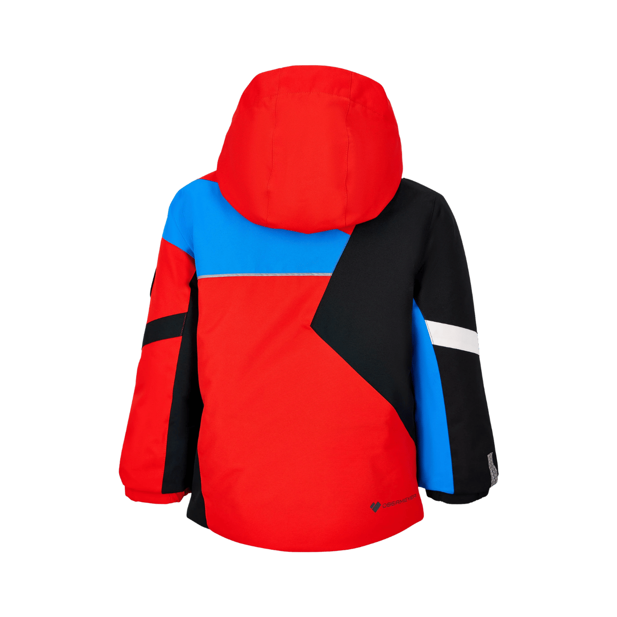 OBERMEYER BOYS' ORB JACKET - RED - BACK VIEW