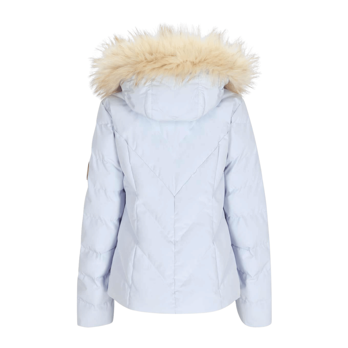 OBERMEYER WOMEN'S BOMBSHELL JACKET - BLUE ICE - BACK VIEW