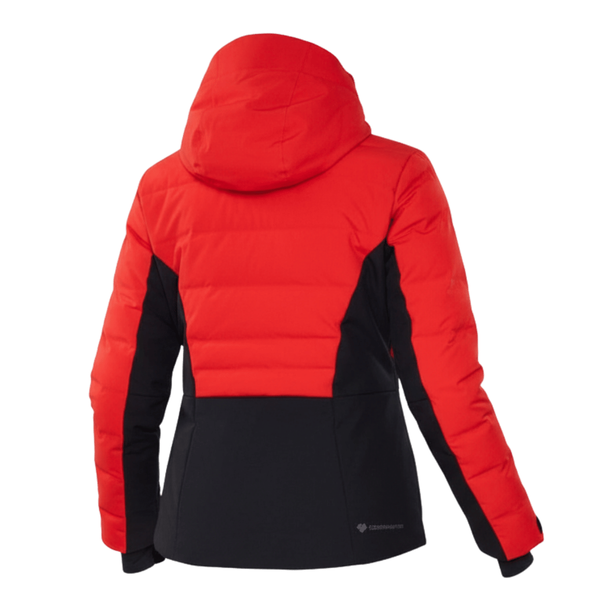 OBERMEYER WOMEN’S COSIMA DOWN JACKET – BRAKELIGHT - BACK VIEW