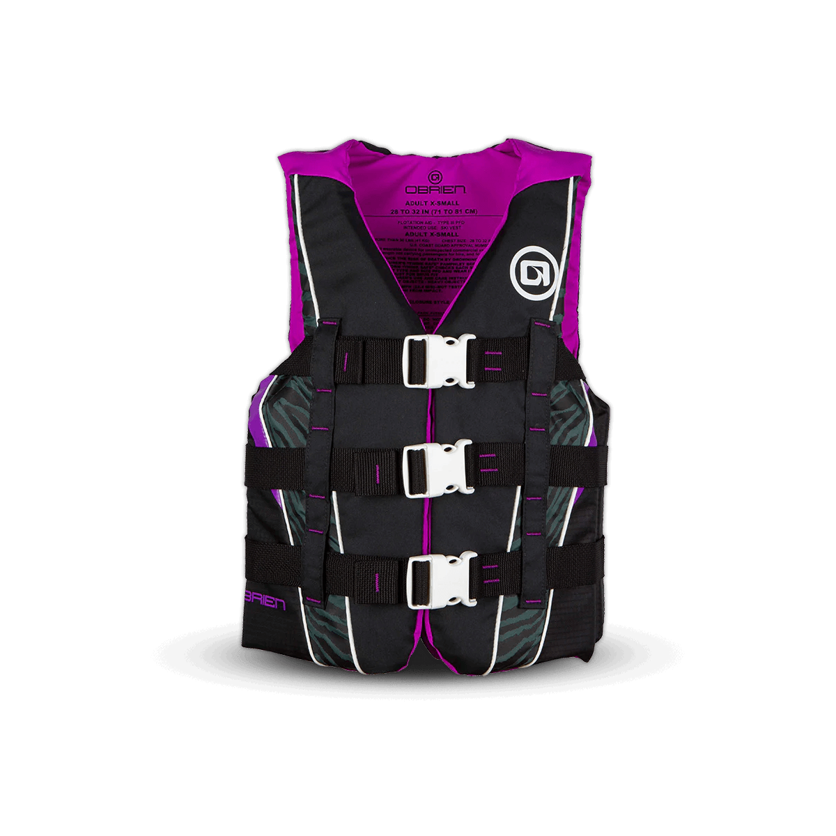 OBRIEN Teen Nylon Vest in Purple