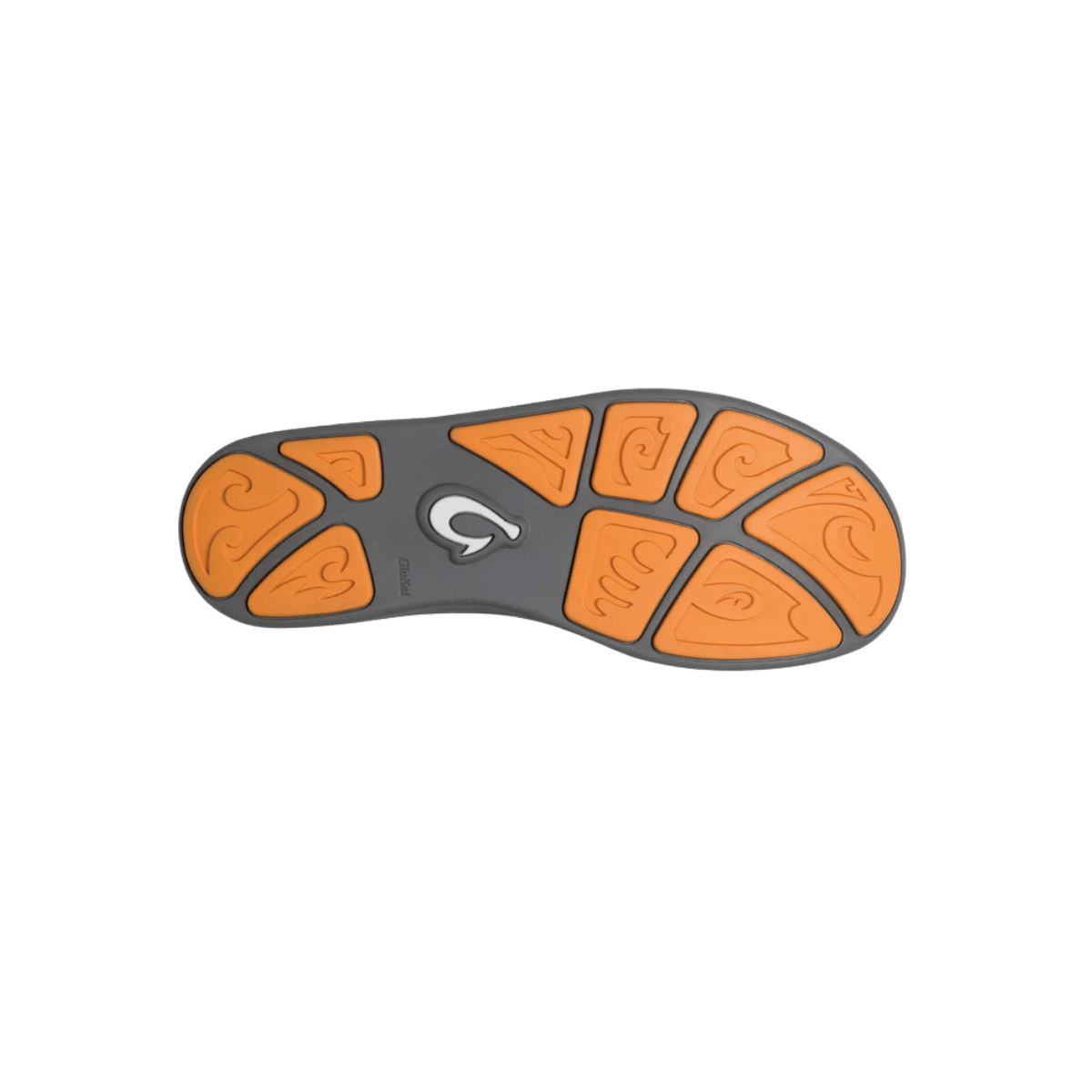 OLUKAI NOHEA MESH SHOE - DARK BROWN - BOTTOM SOLE VIEW