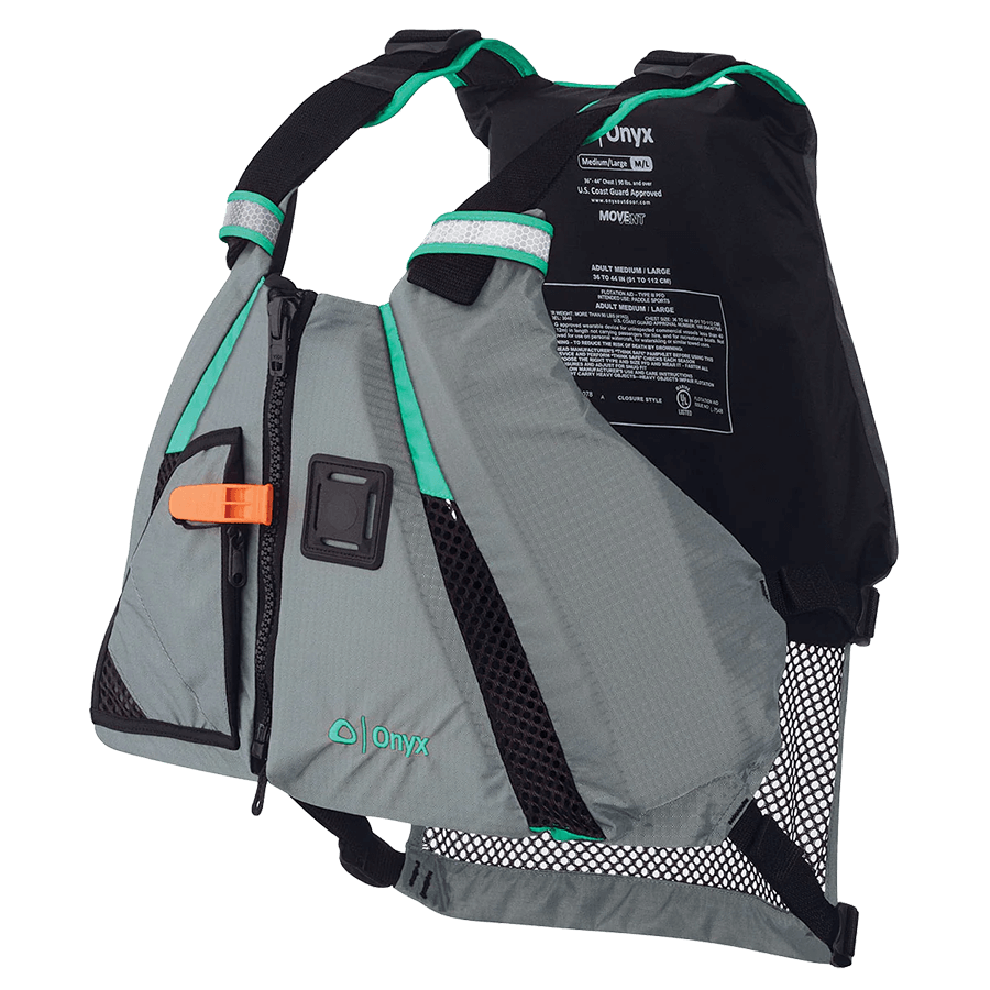 ONYX MOVEVENT DYNAMIC LIFE JACKET - AQUA