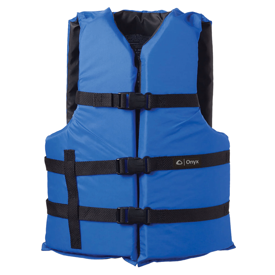 ONYX ADULT GENERAL PURPOSE LIFE JACKET - BLUE