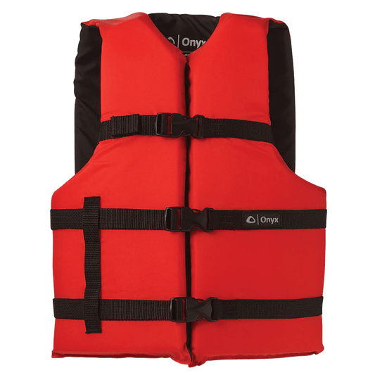 ONYX ADULT GENERAL PURPOSE LIFE JACKET - RED
