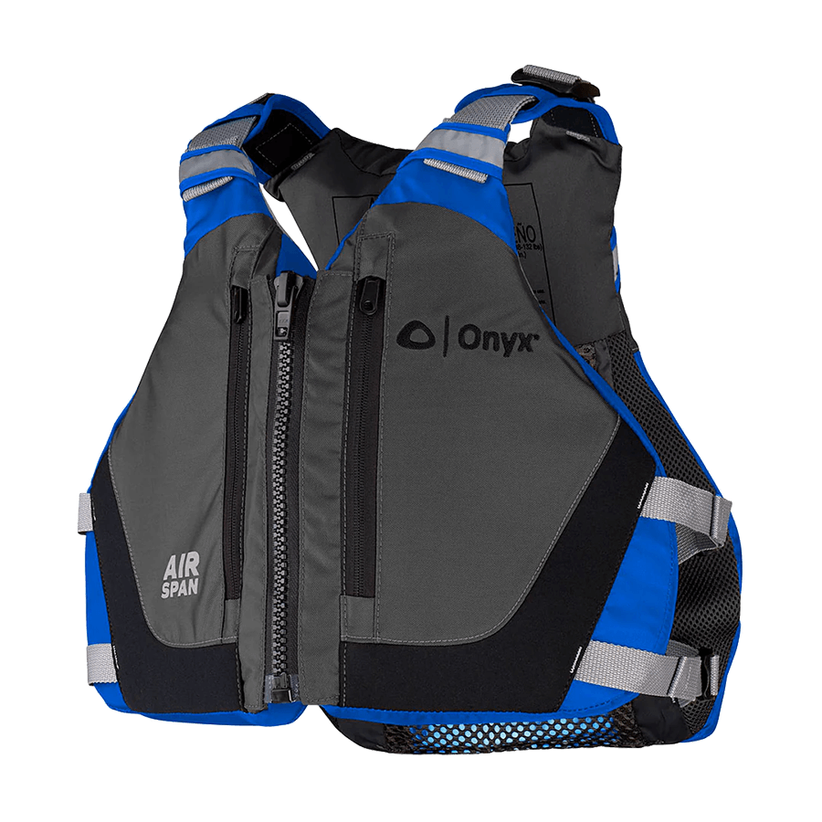 ONYX ADULT AIR SPAN BREEZE LIFE JACKET - BLUE