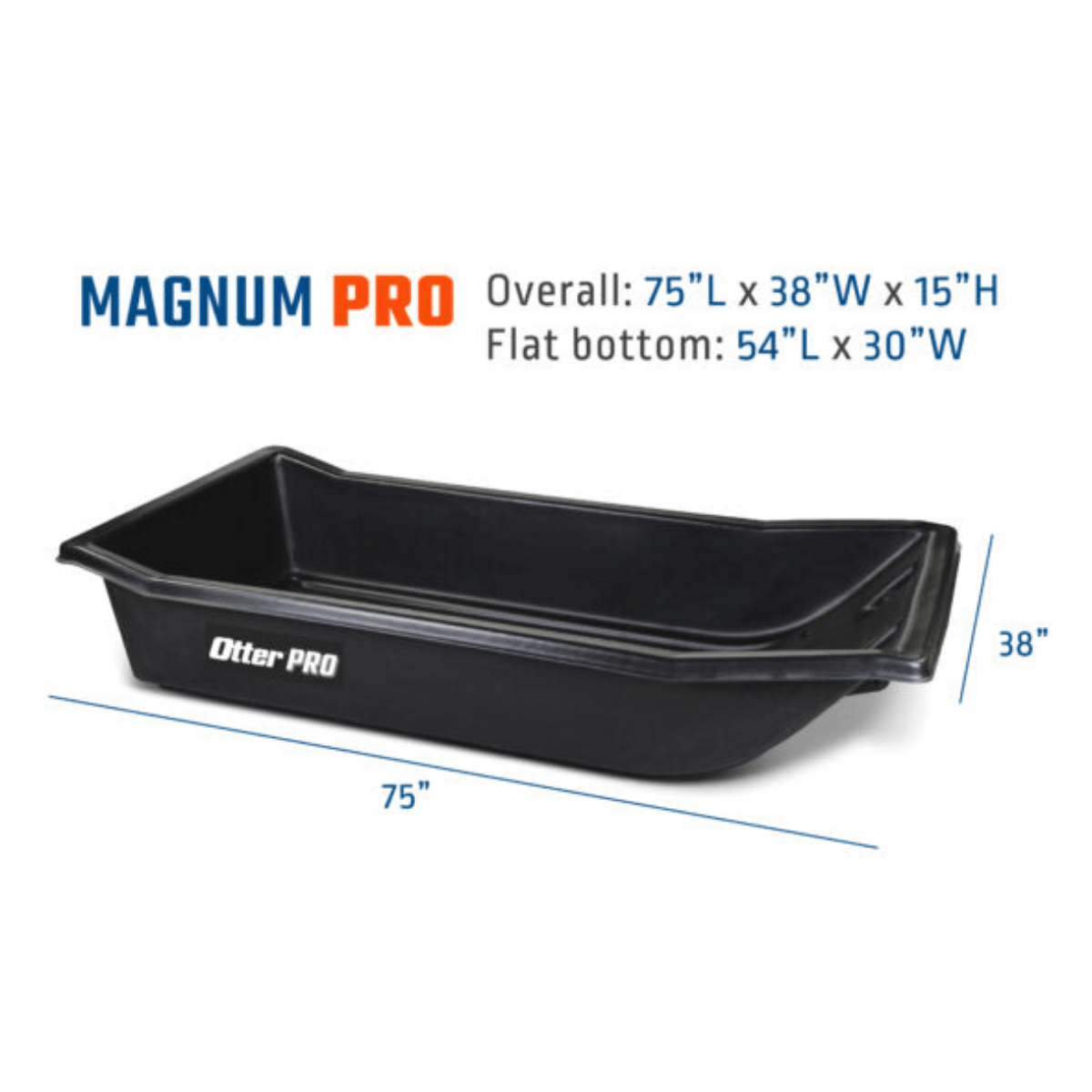 OTTER OUTDOORS PRO SLED MAGNUM - SPECIFICATION