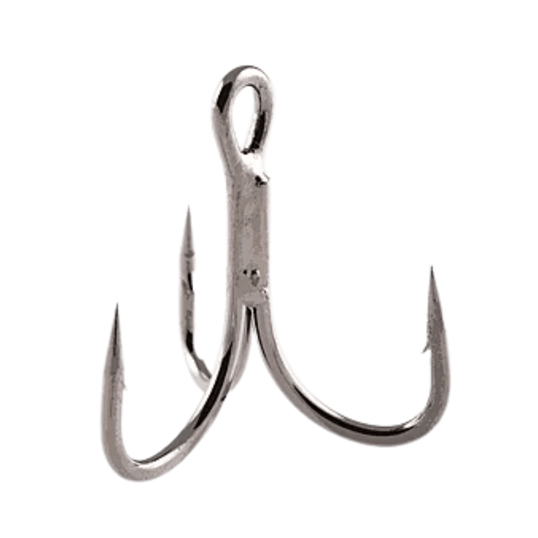 OWNER AMERICAN ST-56 TREBLE HOOK - SIZE 4 / 8 PK - BLACK CHROME