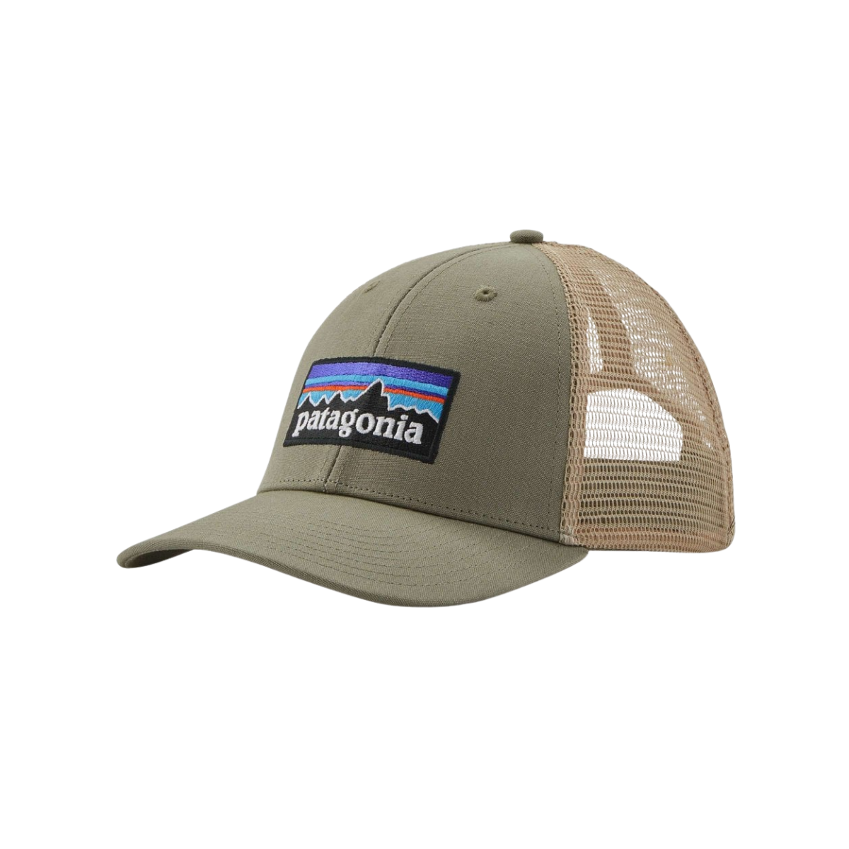 PATAGONIA P-6 LOGO LOPRO TRUCKER HAT – GARDEN GREEN