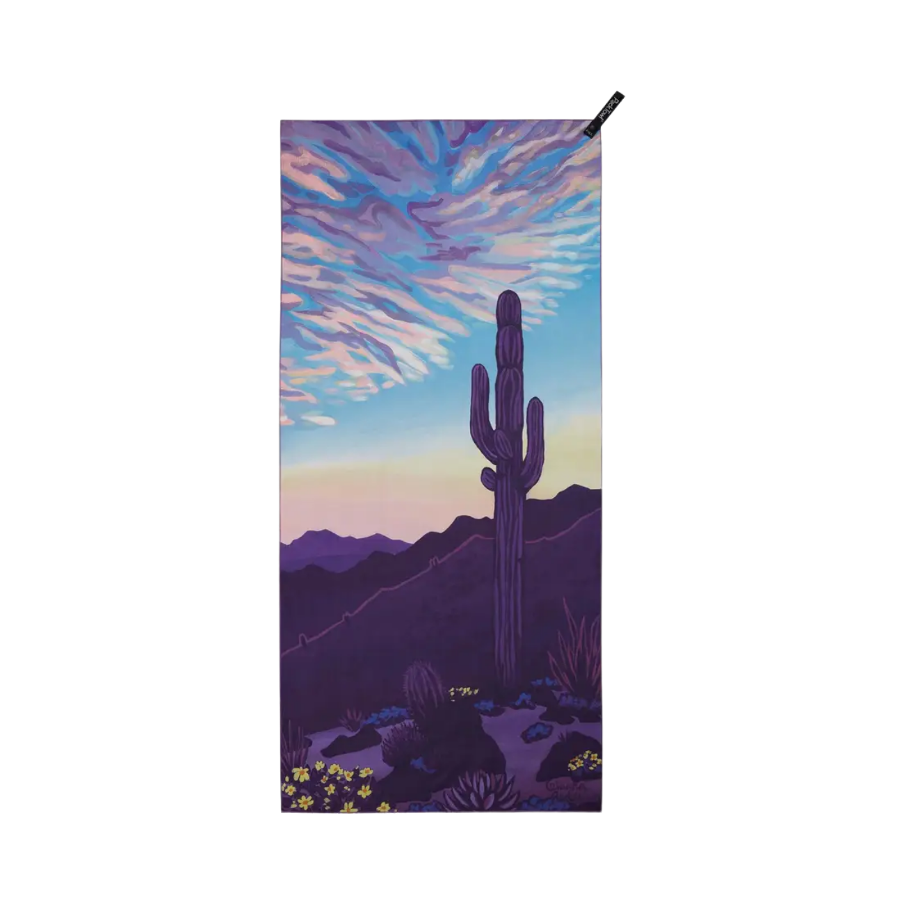 PACKTOWL PERSONAL ARTIST SERIES TOWEL DESERT PRINT