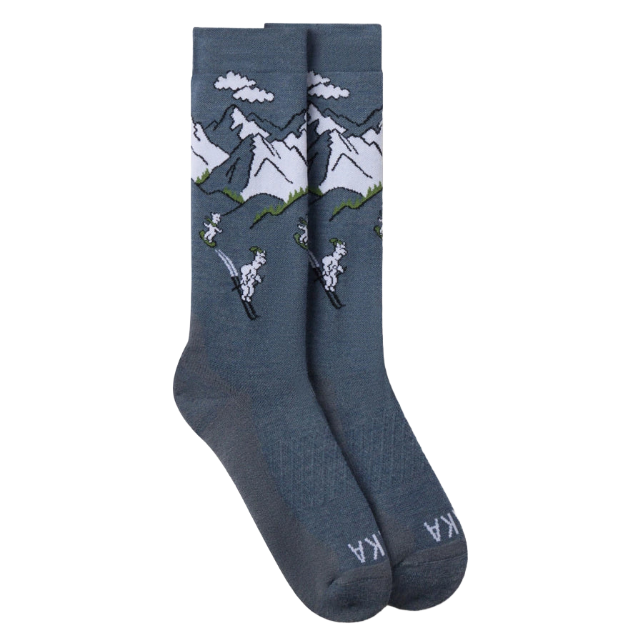 PAKA SNOW SEBASTIAN SOCKS- INDIGO