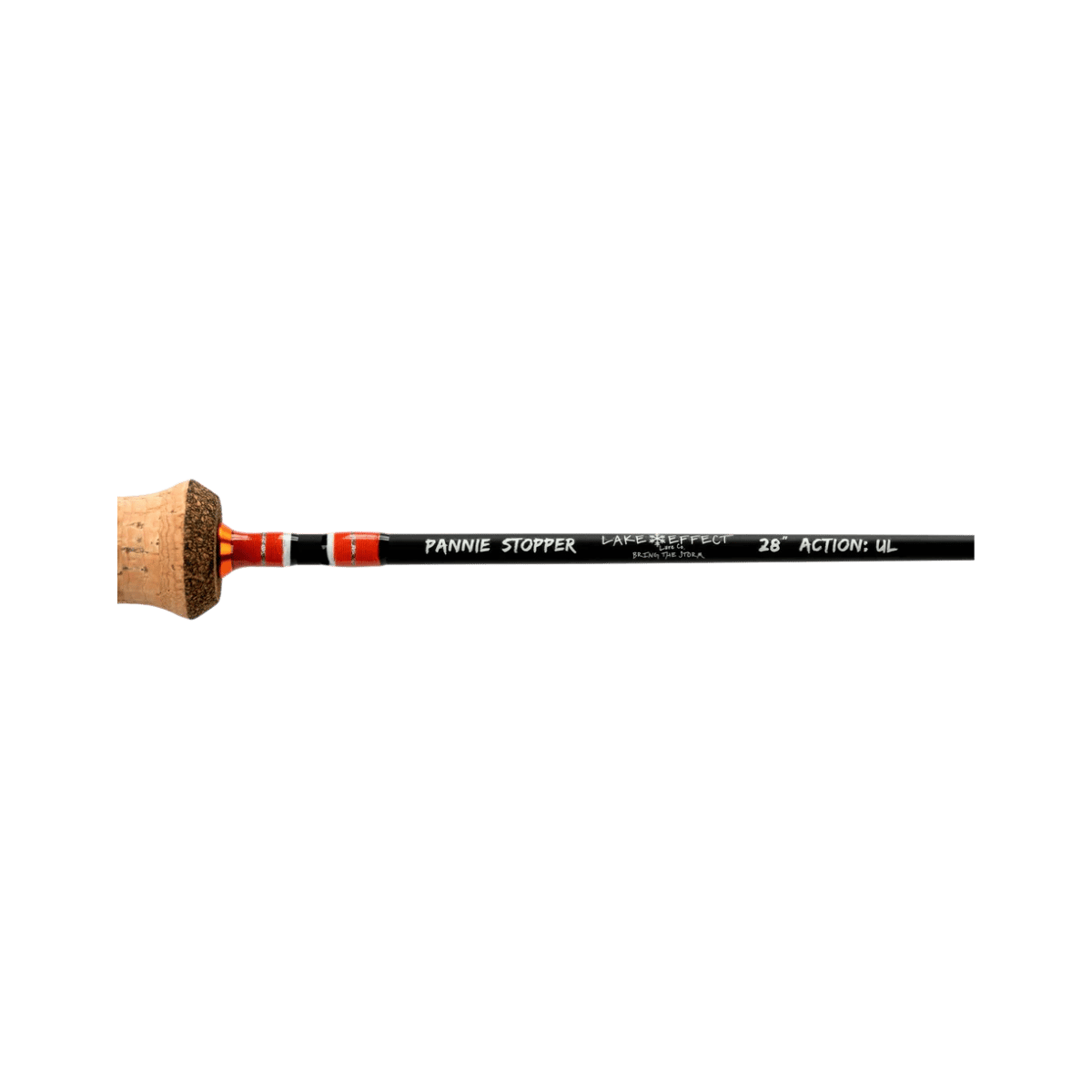 LAKE EFFECT LURES PANNIE STOPPER ICE FISHING ROD - 28IN