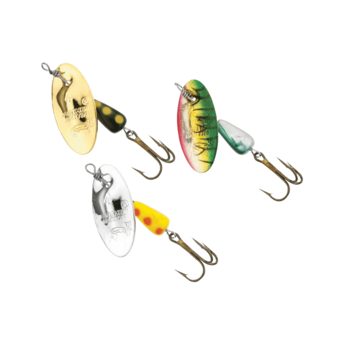 best fishing lure spinners PANTHER MARTIN OF THE BEST SPINNER KIT Calamus T1 Combo Fishing Rio Products Built for northern waters Color:KO Blue Flake