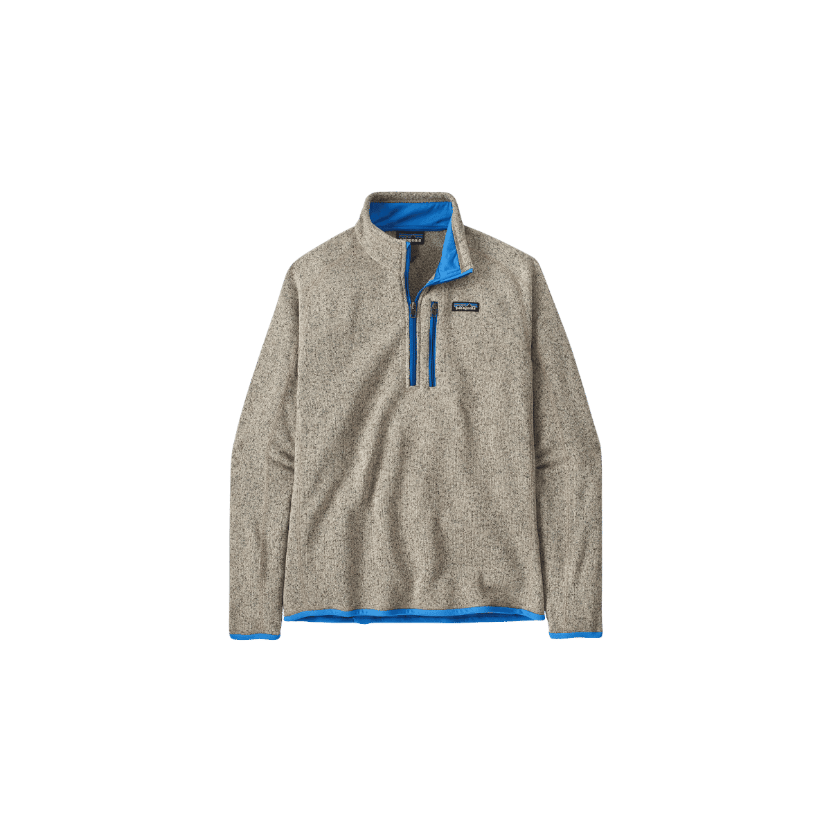 PATAGONIA BETTER SWEATER 1/4 ZIP OAR TAN