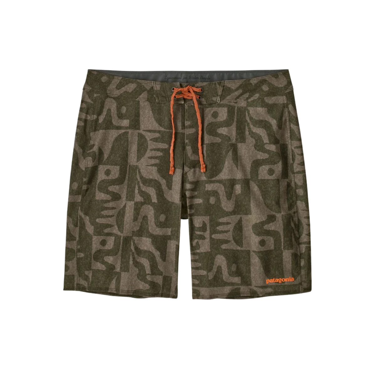 PATAGONIA HYDROPEAK BOARD SHORTS 18 IN BASIN GREEN
