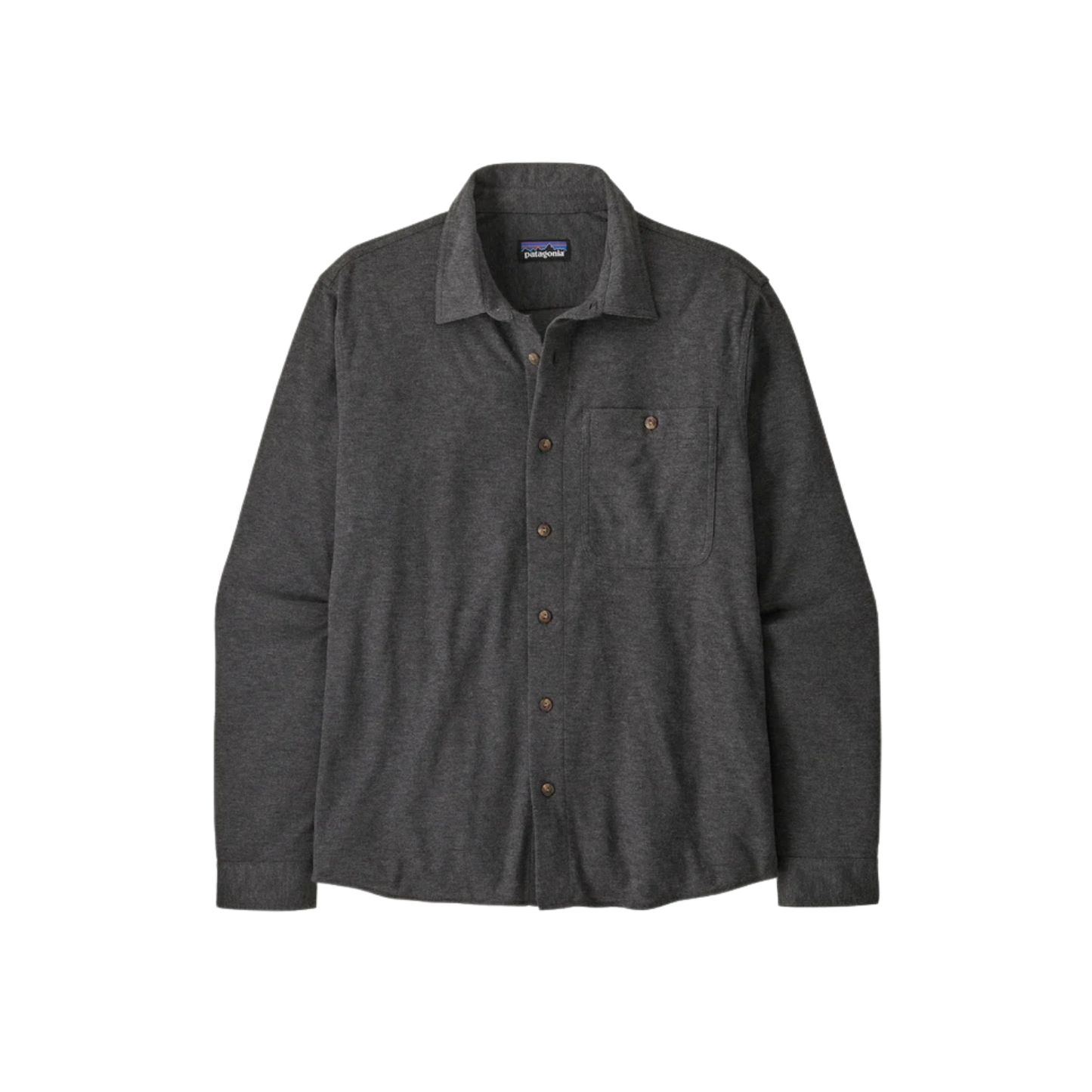 PATAGONIA STRETCH FJORD FLANNEL SHIRT FORGE GREY