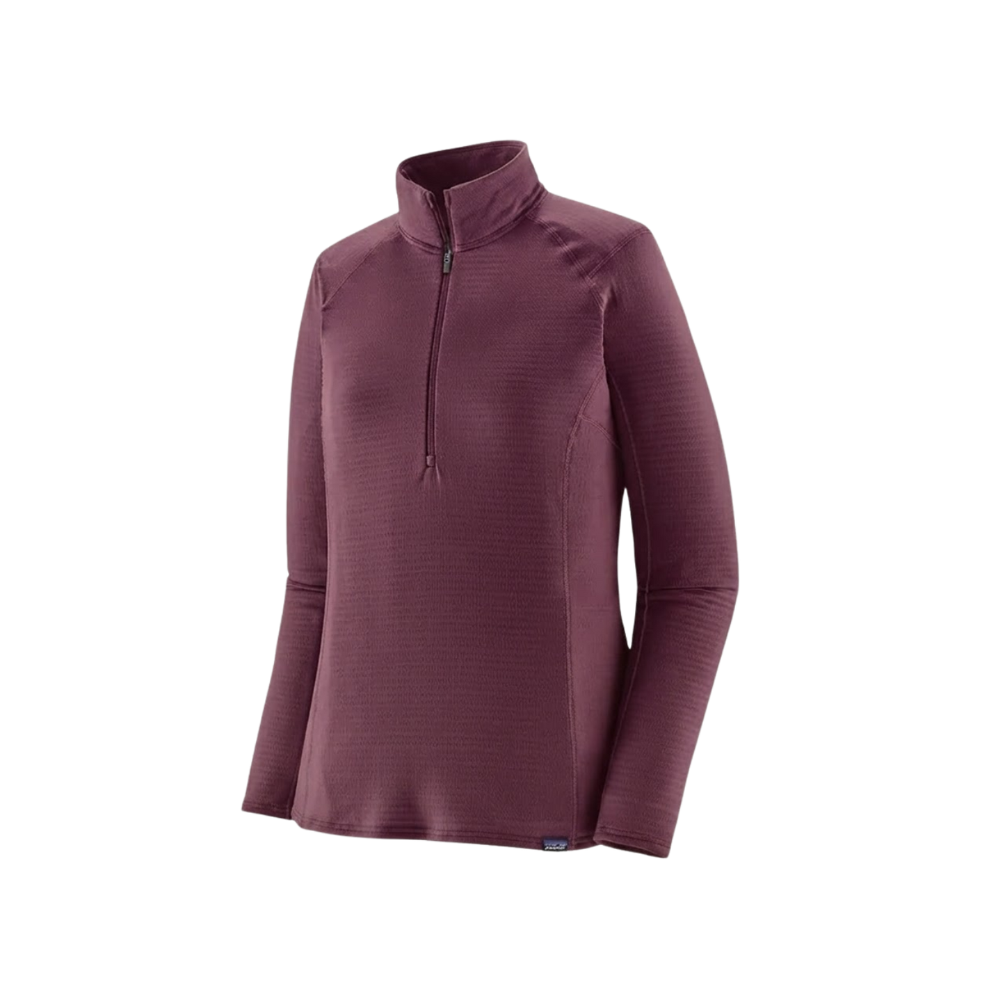PATAGONIA W CAP TW ZIP NECK BERRY FIG
