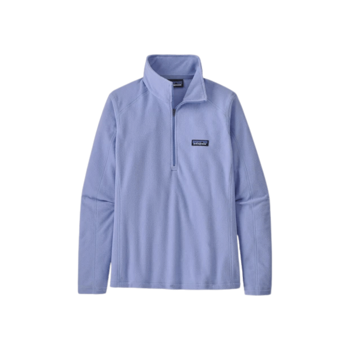 PATAGONIA W MICRO D 1/4 ZIP PALE PERIWINKLE