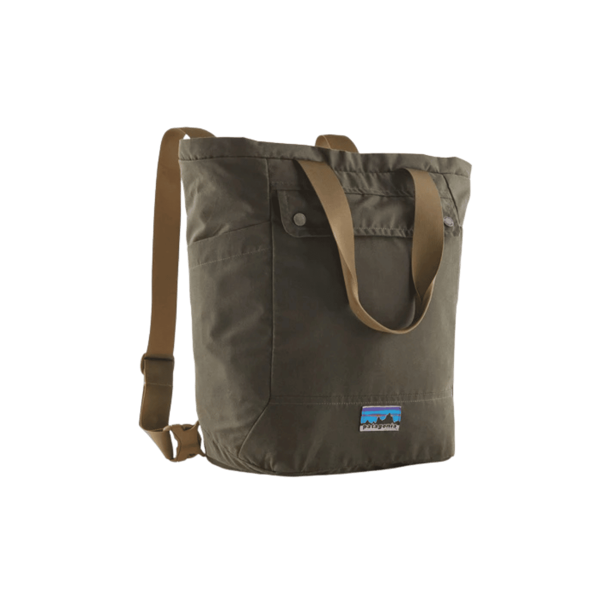 PATAGONIA WAXED CANVAS TOTE PACK BASIN GREEN