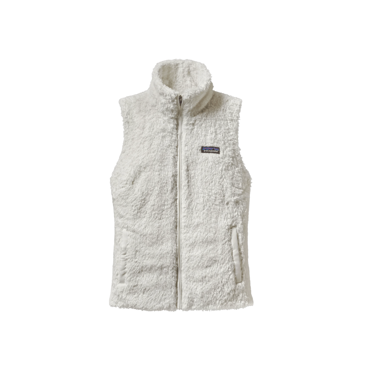 PATAGONIA WOMEN'S LOS GATOS VEST, BIRCH WHITE COLOR, FRONT ANGLE, XS, SM, MD, LG, XL