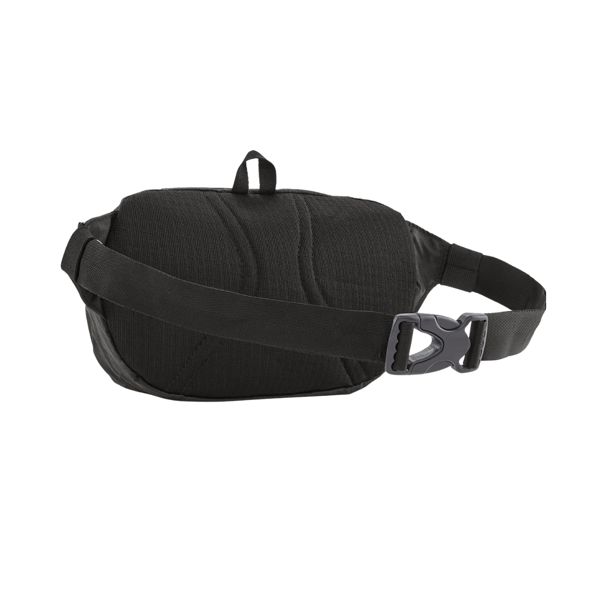 PATAGONIA ULTRA LIGHT BLACK HOLE MINI HIP PACK - BLACK - BACK VIEW