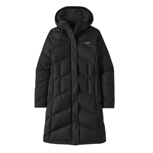 PATAGONIA WOMEN'S KNEE-LENGTH DOWN WITH IT PARKA - BLK - MAIN IMAGE