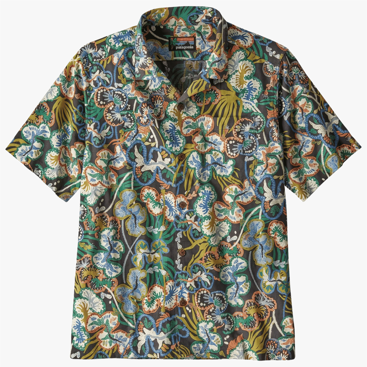 ボーイズマーケット/パタゴニアM'sTidal Camp Shirt/S PATAGONIA TIDAL THREADS CAMP SHIRT - UNDERSEA: INK BLACK – Joe's