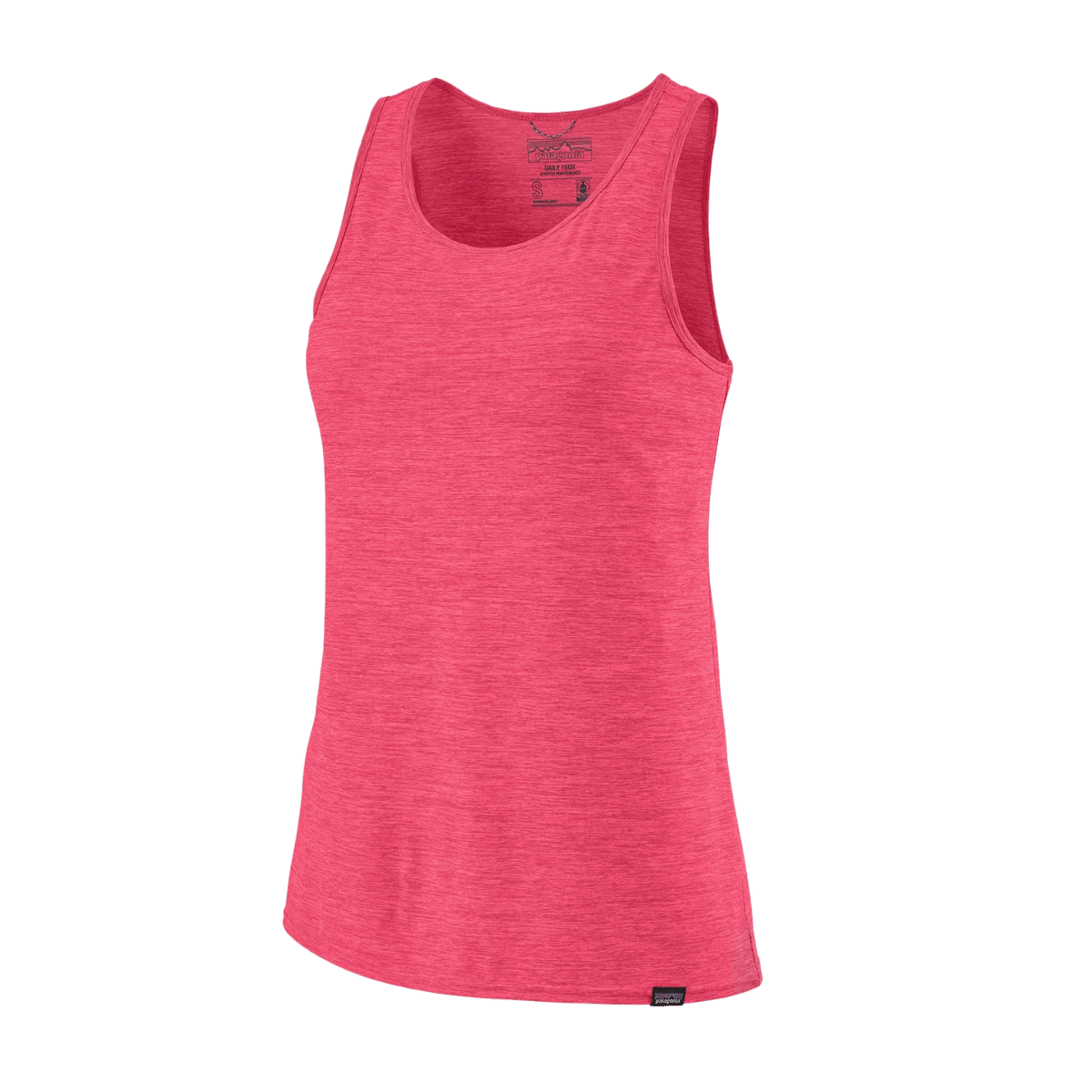 PATAGONIA WOMEN'S CAP COOL DAILY TANK - LIGHT LUMINOUS PINK FRONT