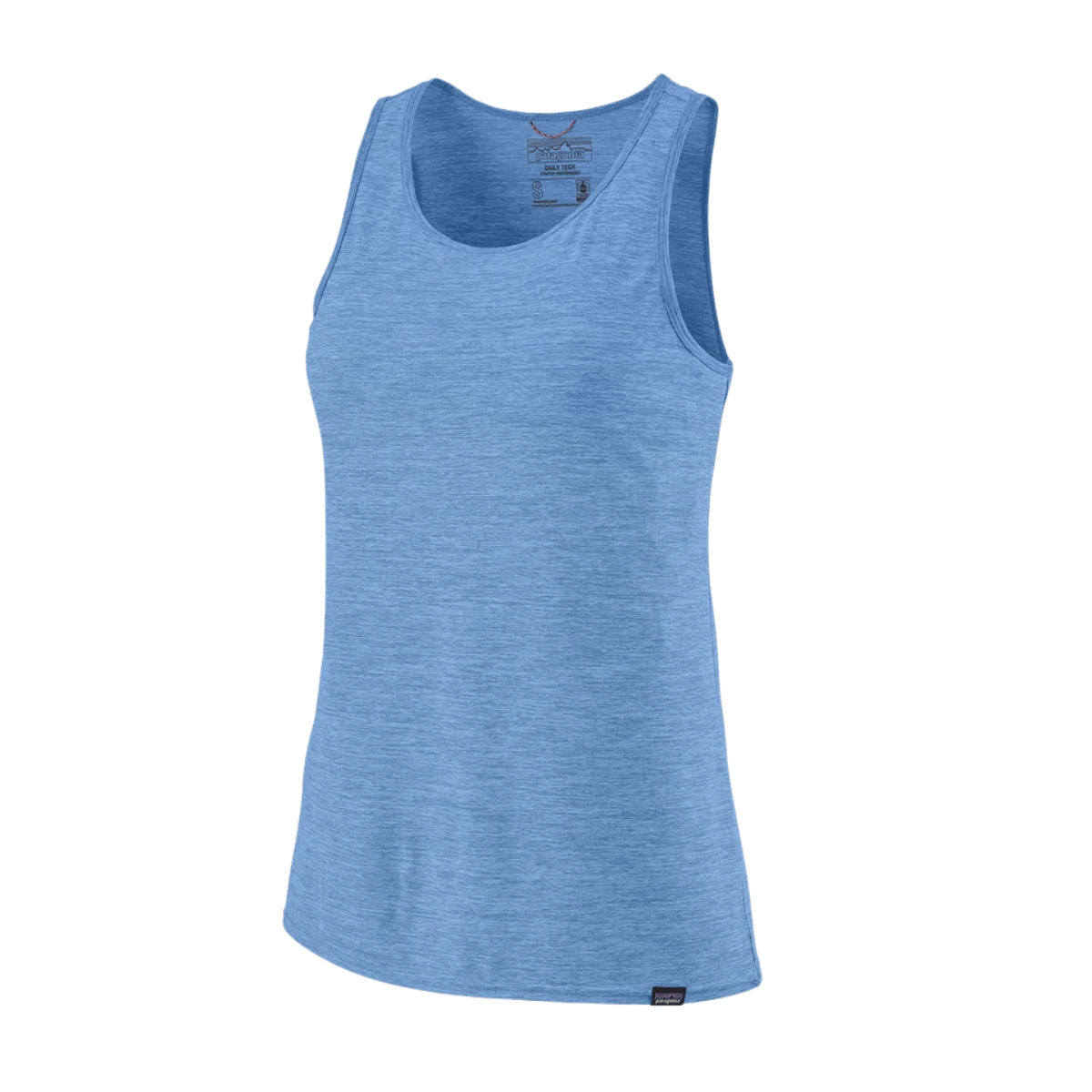 PATAGONIA WOMEN'S CAPILENE COOL DAILY TANK - SUBTIDAL BLUE FRONT