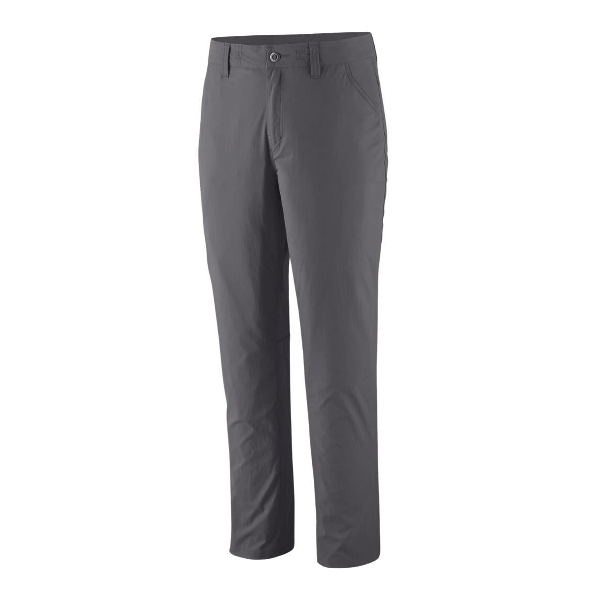 PATAGONIA WOMEN'S QUANDARY PANT SHORT - FORGE GREY FRONT