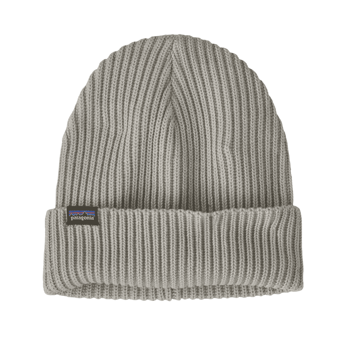 PATAGONIA FISHERMANS ROLLED BEANIE - CRISP GREY