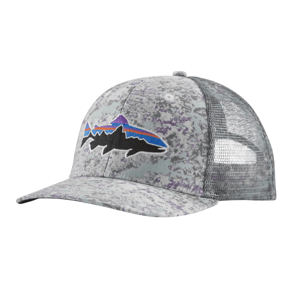 PATAGONIA FITZ ROY TROUT TRUCKER HAT - THERMAL BLUE
