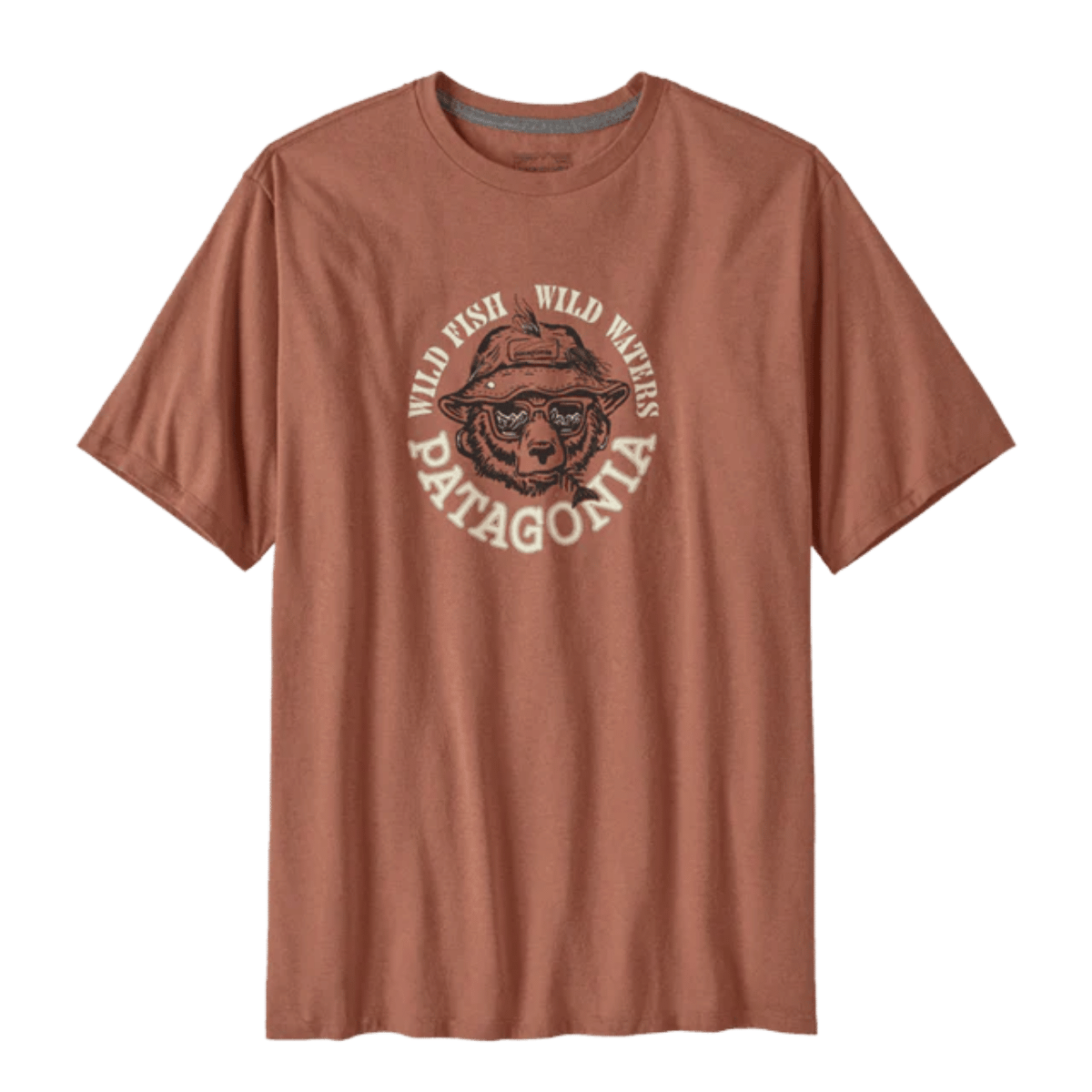 PATAGONIA TAKE A STAND RESPONSIBILI-TEE - SIENNA CLAY FRONT