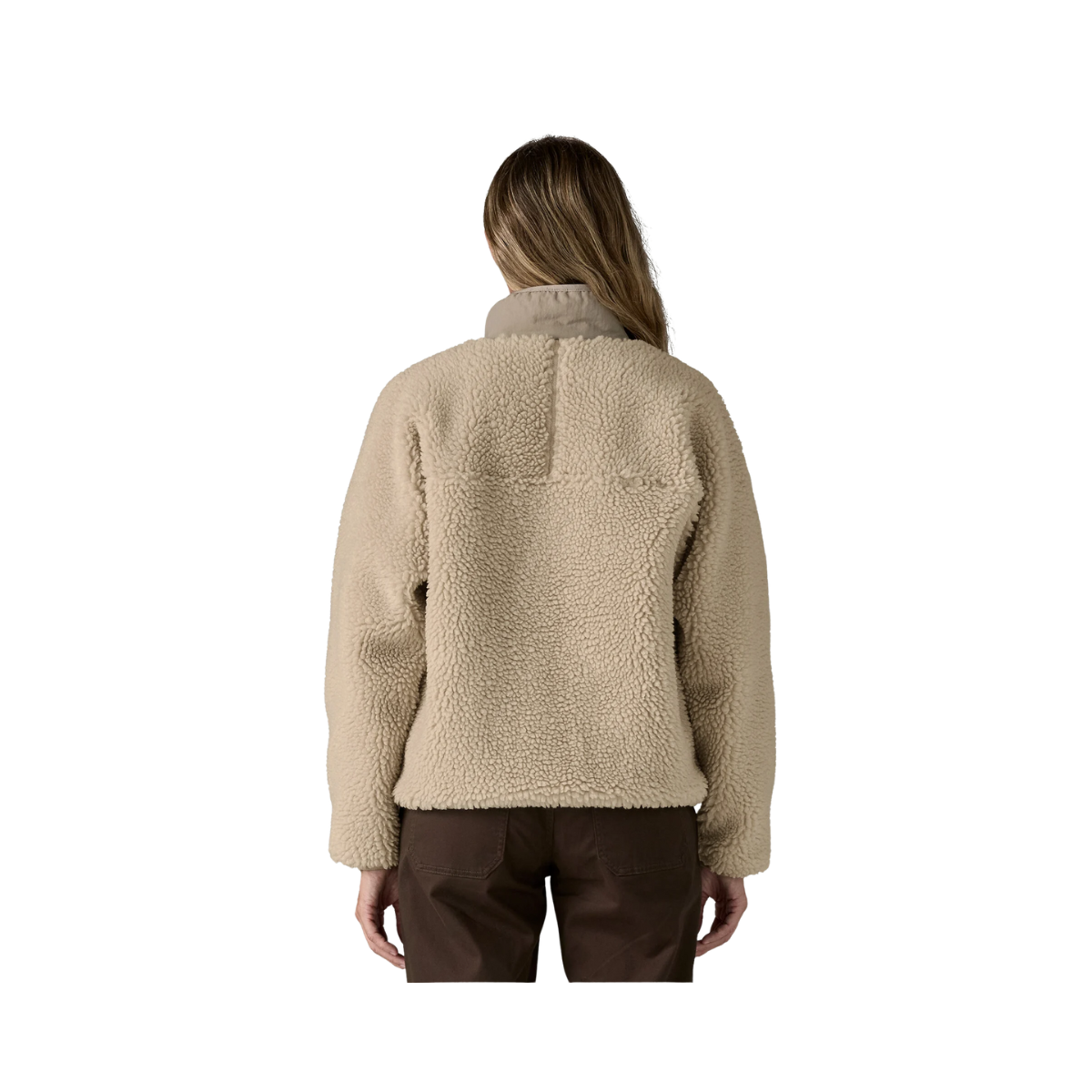 PATAGONIA WOMEN'S CLASSIC RETRO-X JACKET - RELAXED FIT back view