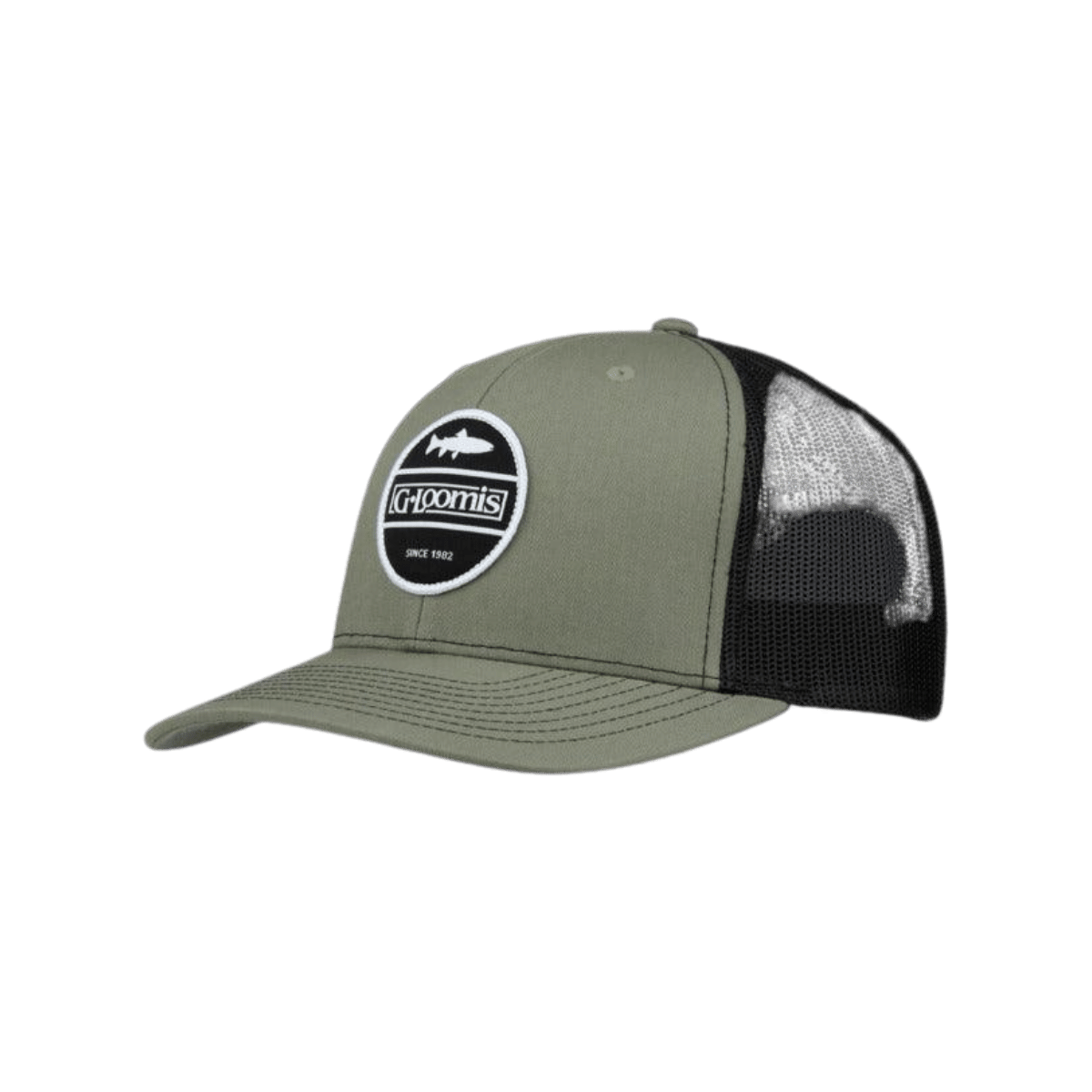G. LOOMIS GLM FISH PATCH CAP - OLIVE