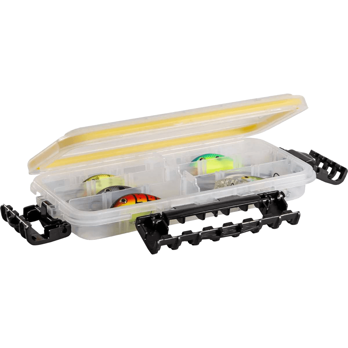 PLANO WATERPROOF STOWAWAY 3500™ open showing inside