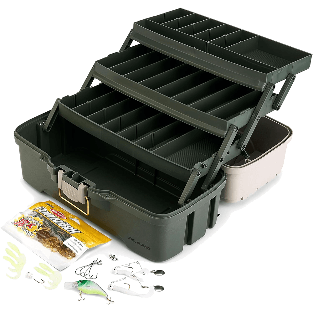 Plano Three-Tray Tackle Box Panfish Kit Plano Three-Tray Tackle Box Panfish Kit