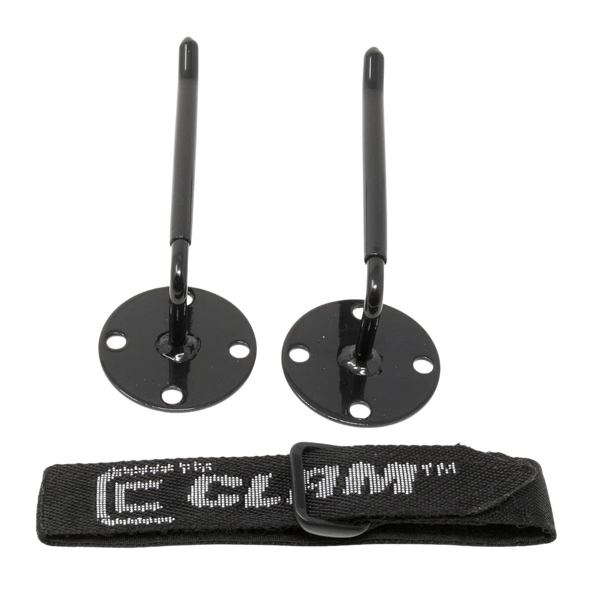 CLAM SPREADER POLE STORAGE SYSTEM - BLACK