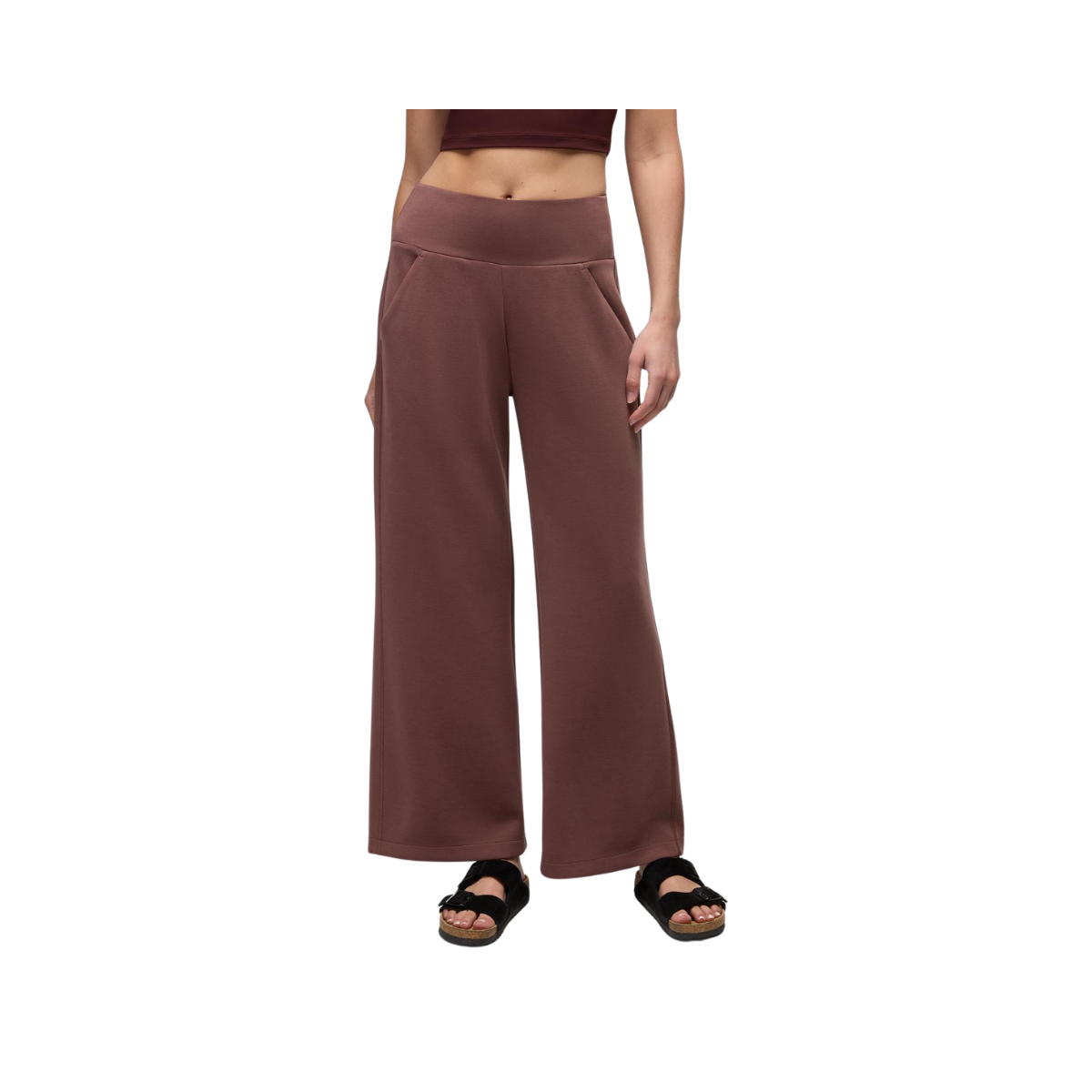 PRANA W SHEA SOFT WIDE LEG PANT CACAO