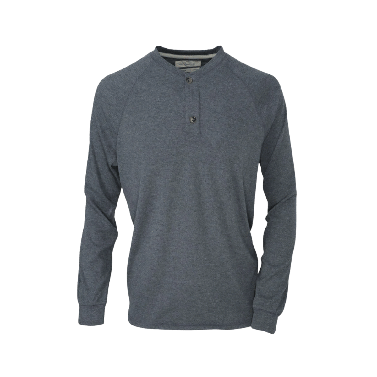PURNELL GEAR JERSEY KNIT HENLEY MENS GREY