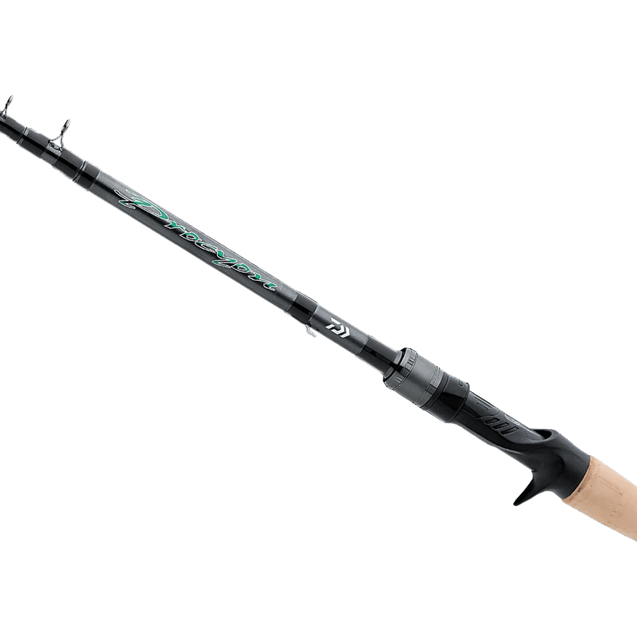 Procyon Telescopic Travel Rod Spinning 7'2" MF handle up close