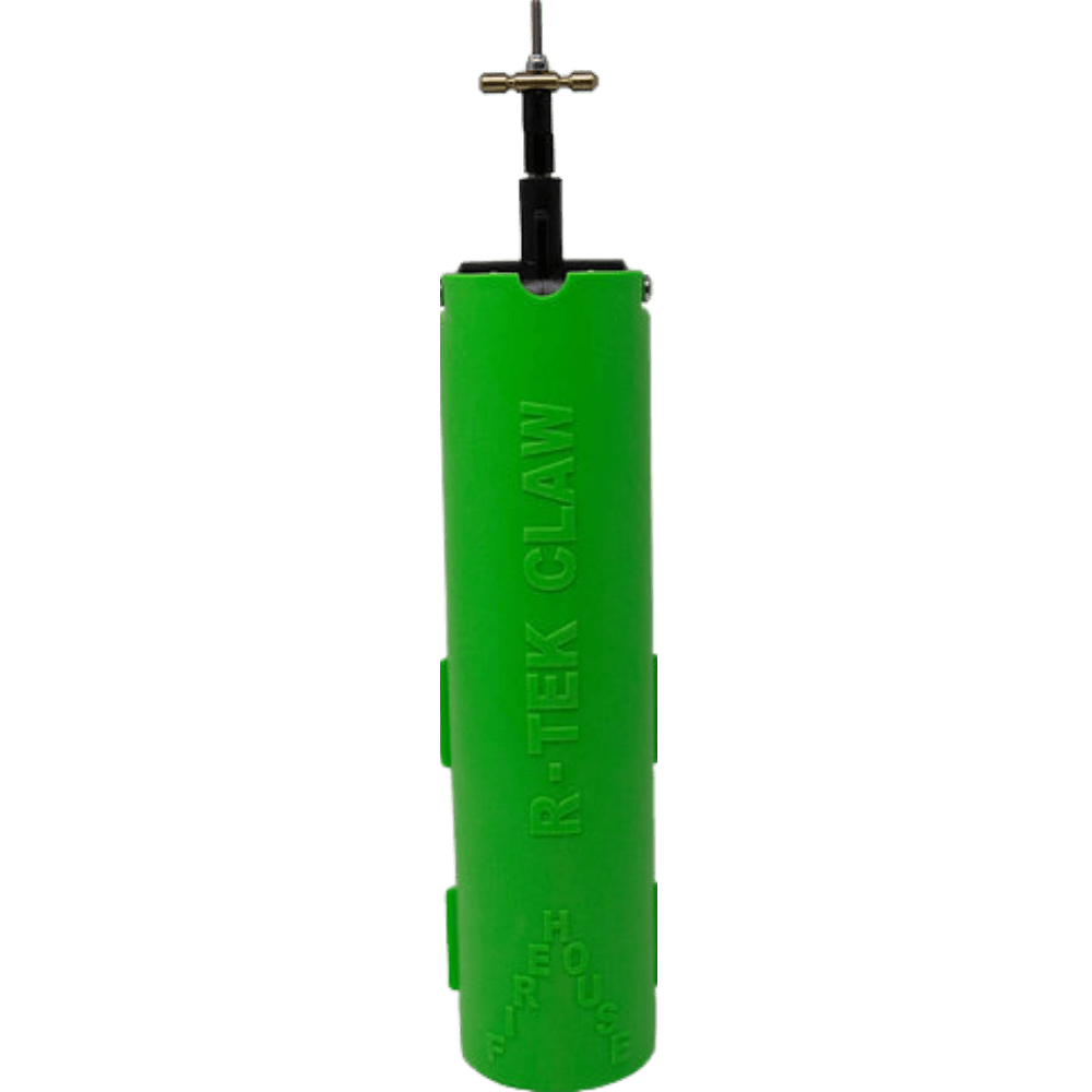 FIREHOUSE R-TEK CLAW TIP-UP - GREEN - FRONT VIEW