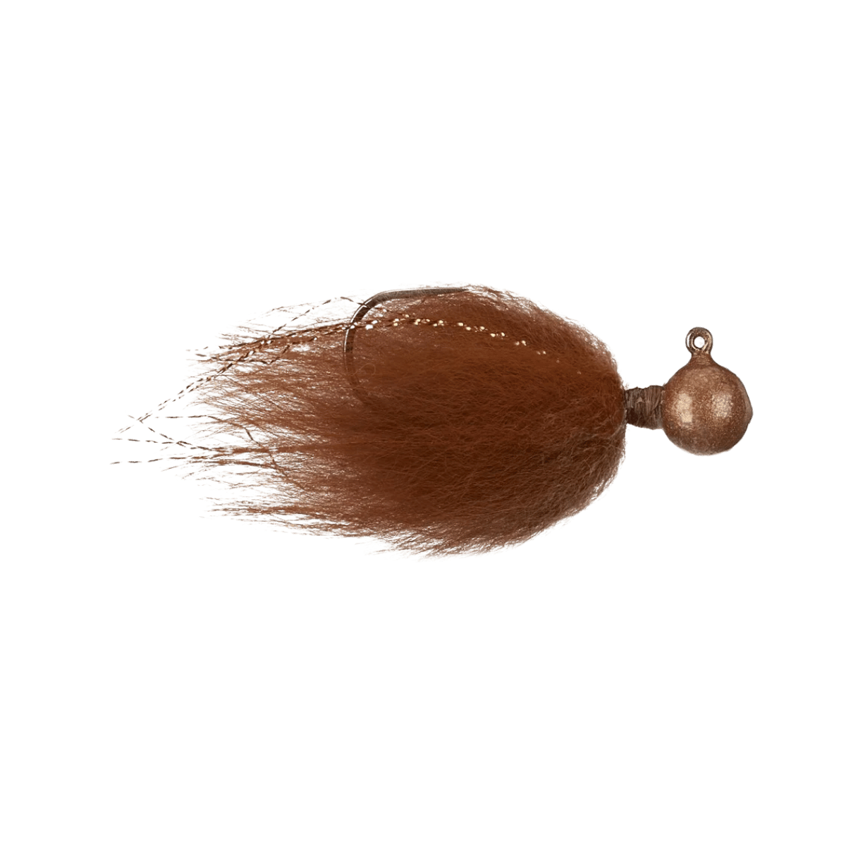 RABID BAITS HAIR JIG – OWNER HOOK BROWN