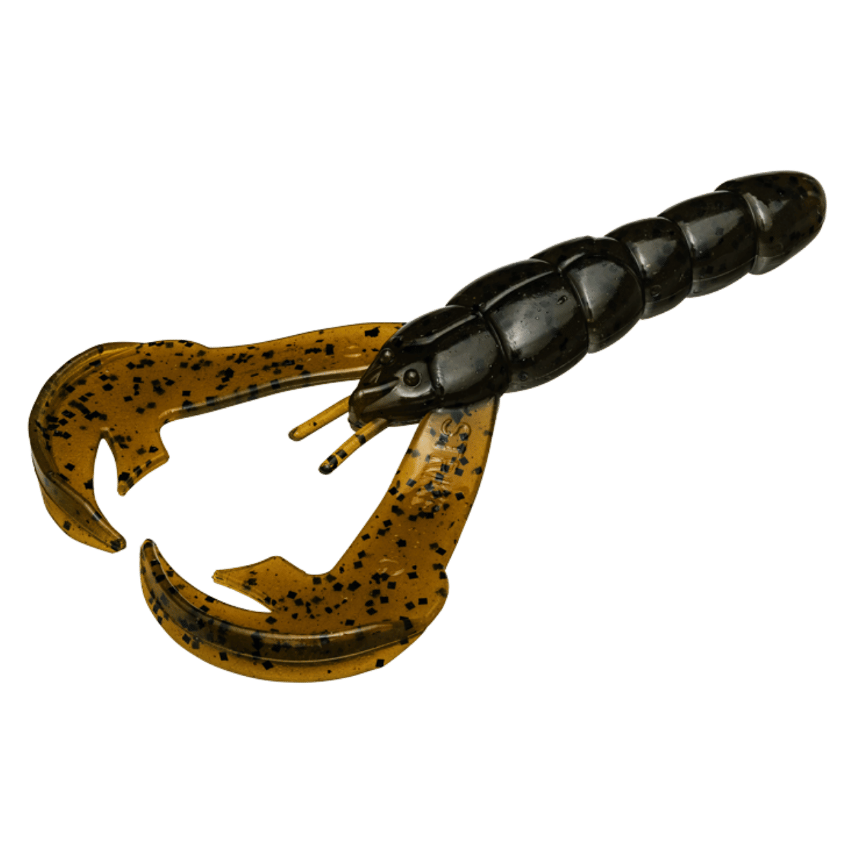 STRIKE KING RAGE TAIL CRAW GREEN PUMPKIN 4 INCH