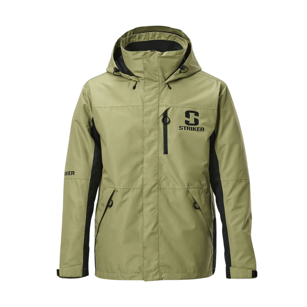 STRIKER BRANDS MEN'S VORTEX RAIN JACKET EXT - MOSS