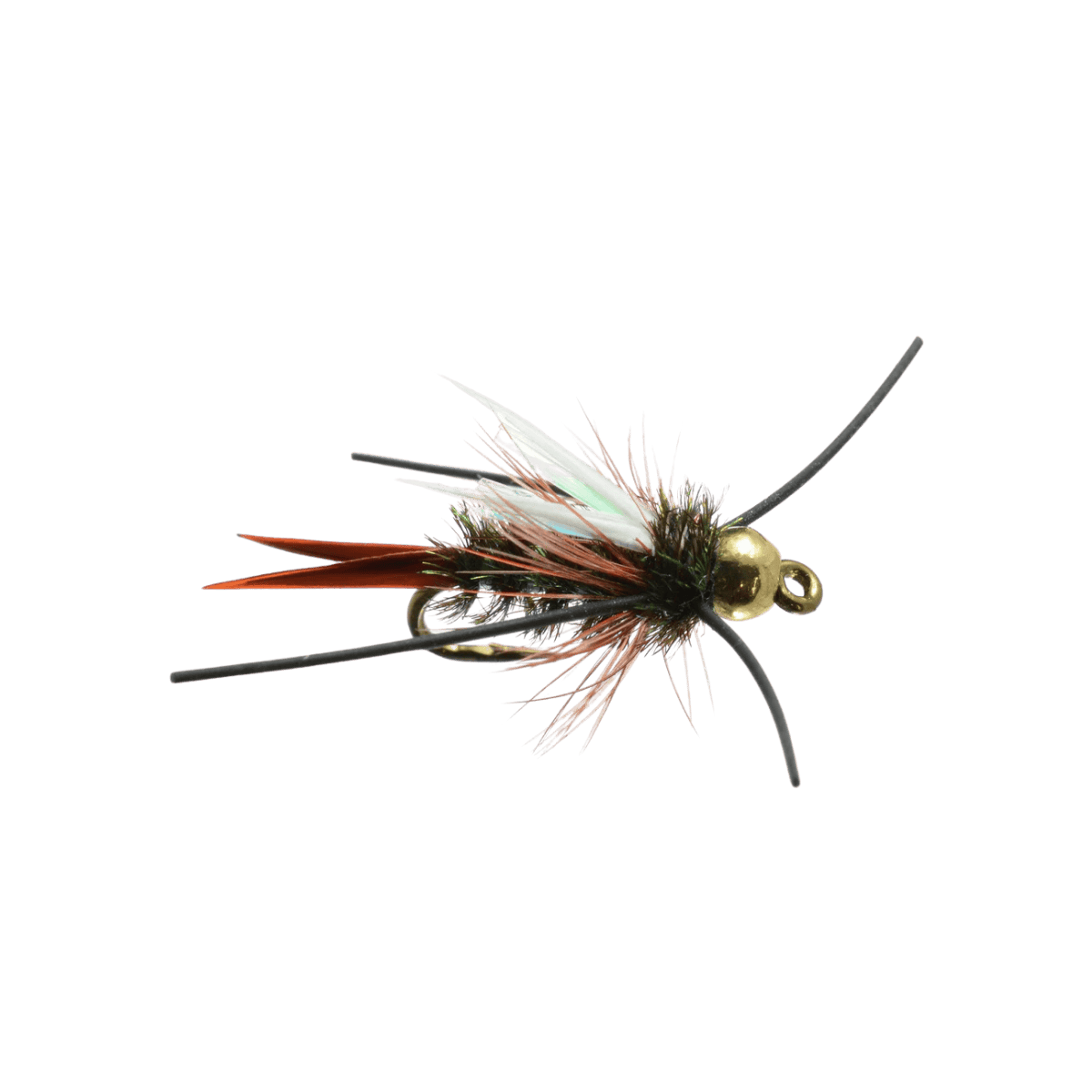 RAINY`S BEADHEAD PRINCE NYMPH RUBBER - SIZE 12"