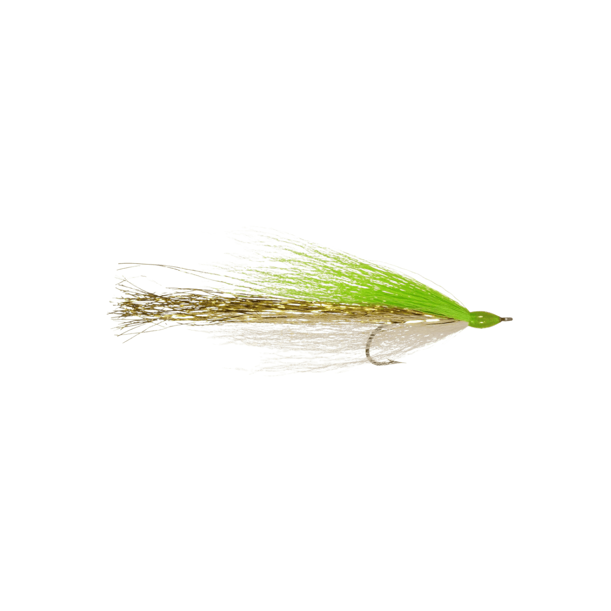 RAINY`S LEFTY'S SHARK/CUDA FLY -CHART/WHITE SIZE 3/0"