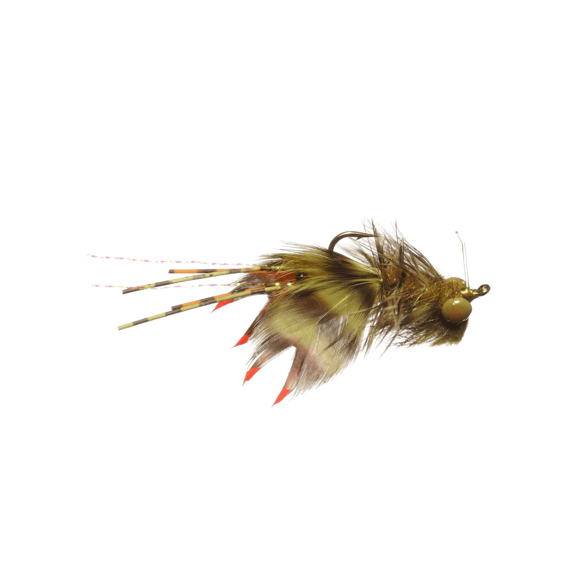 RAINY`S WHITLOCK'S NEARNUFF CRAYFISH - DIRTY OLIVE SIZE 06"