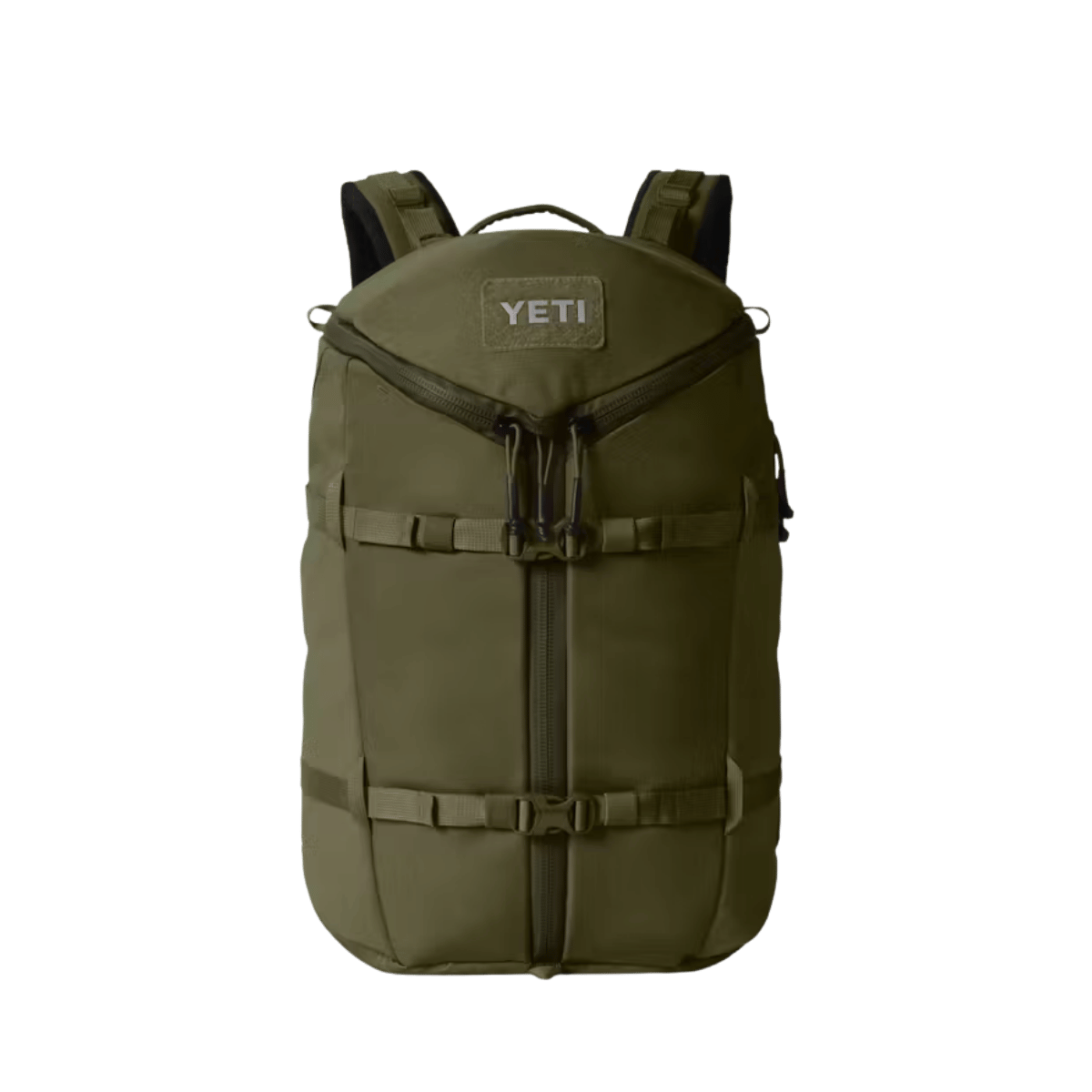 YETI RANCHERO 27L BACKPACK - OLIVE - FRONT VIEW