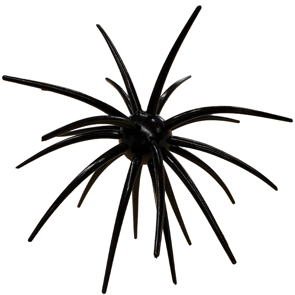 RANDAMU LURES FUZZY BALLZ - 25MM venom