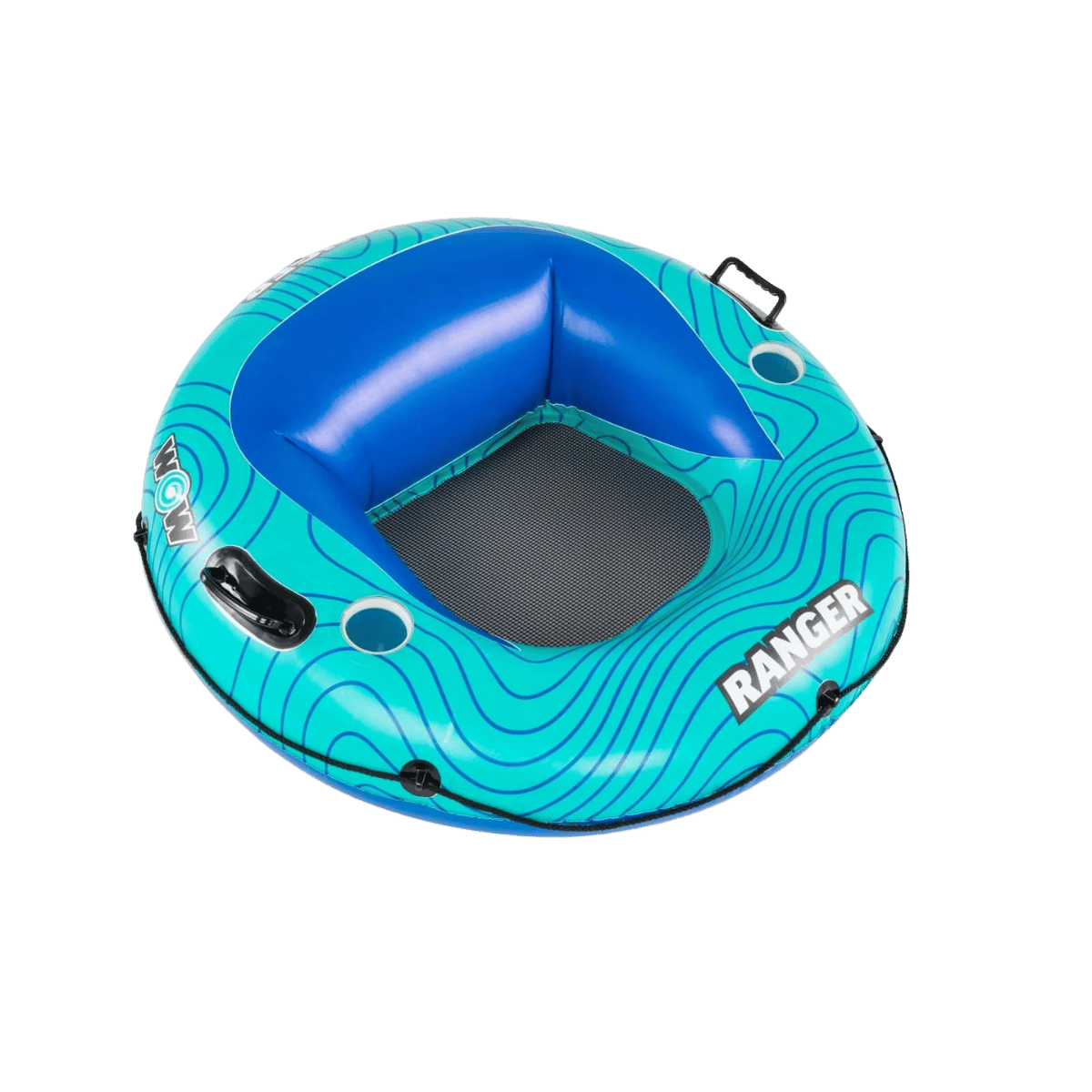 WOW SPORTS THE RANGER RIVER TUBE 1P - TOP ANGLED VIEW